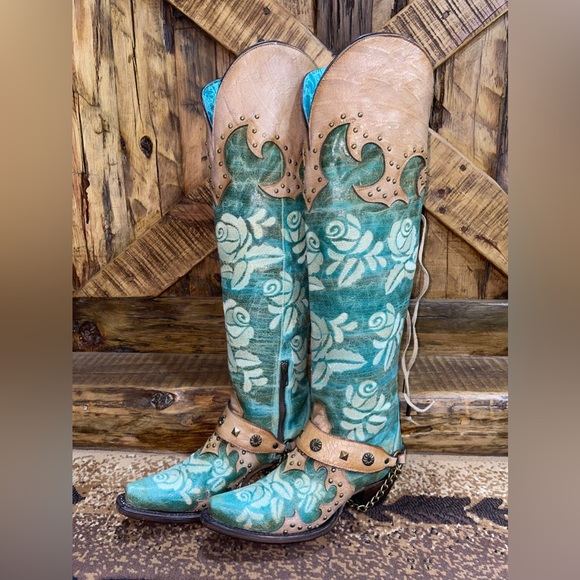 Corral womens knee high boots - Picture 6 of 6